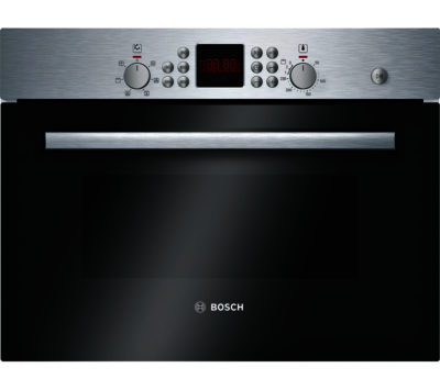 BOSCH Serie 6 HBC84H501B Built-in Combination Microwave - Stainless Steel BOSCH Serie 6 HBC84H501B Built-in Combination Microwave - Stainless Steel
